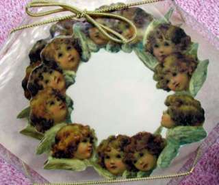 LOVELY VICTORIAN ANGEL RING 8 HOTPLATE MIP  