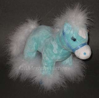 NEW Animal Alley Plush PONY Horse Stuffed Toy Boa Fur  