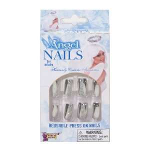  Lets Party By Forum Novelties Inc Angel Nails / White 