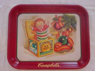 NEW CAMPBELLS SOUP KIDS LIMITED EDITION METAL TRAY   ISSUED 1995.