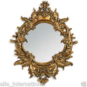 Wall Mirror RoCoCo Baroque Antique Gold Leaf 21 x 16  