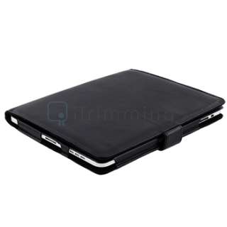 Leather Case+Handsfree Stereo Headset For iPad 1 WiFi  