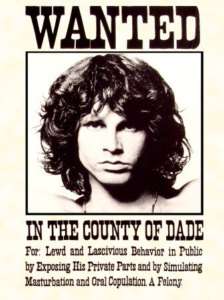 Vintage Jim Morrison of The Doors Rock Band Chef Aprons  
