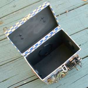 Steampunk clutch Purse Goth pirate Victorian angel box  