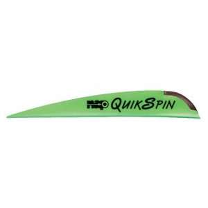  New Archery Products Corp Sd Quikspin 3 Red Vane 36Pk 