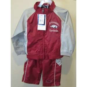Arkansas Razorbacks 24 Month / Kids 2 Pc Wind Suit Hooded Jacket and 