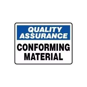  QUALITY ASSURANCE CONFORMING MATERIAL 10 x 14 Aluminum 