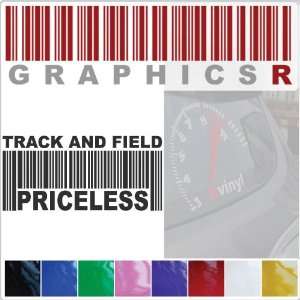   Barcode UPC Priceless Track and Field Sports Athletics A771   Black