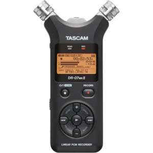Tascam DR 07mkII Portable Digital Audio Recorder 043774026456  