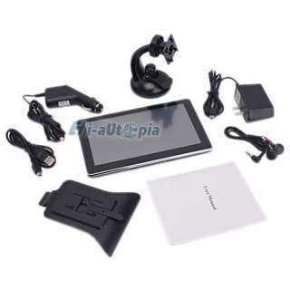   Inch TFT Touch Screen Car GPS Navigator 2GB With Bluetooth  