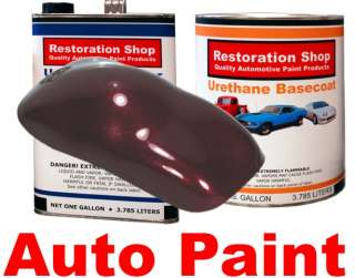   Maroon Firemist URETHANE BASECOAT with CLEARCOAT Auto Paint Kit