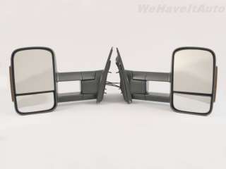   Set Both Manual Camper Towing Tow Side View Mirror Telescoping  