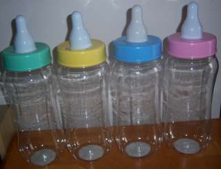    Baby Shower Empty Bottle Bank, Party Favor, Baby Shower Game  