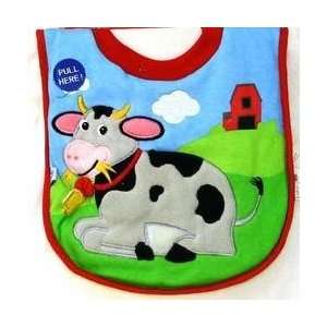  Bib   Discover and Play Cow Baby