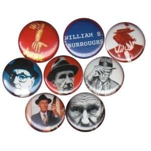  William S. Burroughs Buttons Pins Badges 