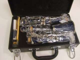 Rossetti Hot BLUE Bb Clarinet, Nickel Keys w/ Case NEW  
