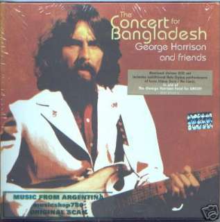 GEORGE HARRISON AND FRIENDS, THE CONCERT FOR BANGLADESH   2 CD SET.