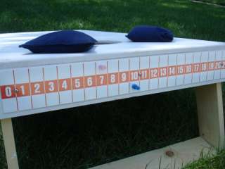 Scoreboard Magnetic Cornhole Game Bean Bag Toss Orange  