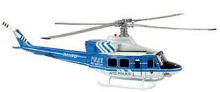 NYPD (OLD STYLE)   BELL 412 PATROL HELICOPTER   148 SCALE MODEL (ON 