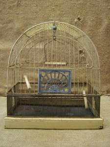 Vintage Bird Cage  Old Antique Cages  Unusual Design  