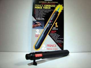 Prince Pencil Micro Torch   The Original Blue Flame Cigar   Pipe 