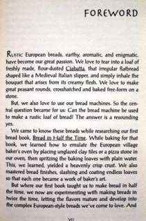 Rustic European Breads From Your Bread Machine SC 1995 9780385477772 