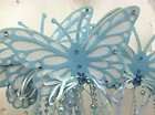 Blue Butterfly Favor Pick Baby Shower Sweet 16 Bridal S