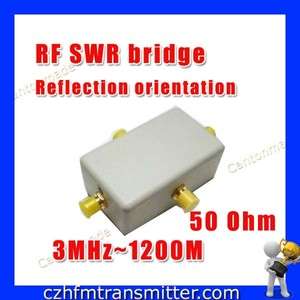 RF SWR bridge Reflection orientation 50 Ohm 3MHz~1200M  