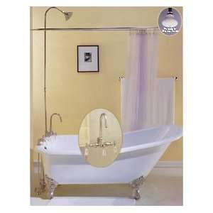  Strom Plumbing Tub Wall Mounted Shower Enclosure P0729CEXT 