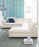    Echo Leather Living Room Furniture Collection customer 