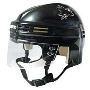   Sharks NHL Authentic Mini Hockey Helmet from Bauer