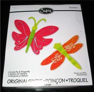 Sizzix Originals Die BUTTERFLY & DRAGONFLY combineship  