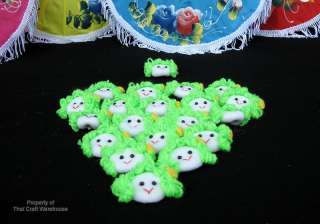 Craft Doll Button Set   With Curly Hair   Mix 20pcs  