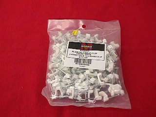 Plastic Cable Clips Romex Wire Staples NEW  