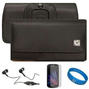  Black Noble Horizontal Case with Removable Spring Belt Clip 