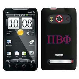  Pi Beta Phi letters on HTC Evo 4G Case  Players & Accessories