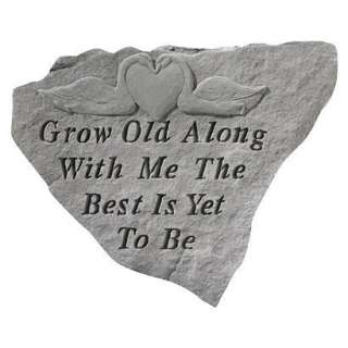 Grow Old with Me Garden Stone.Opens in a new window