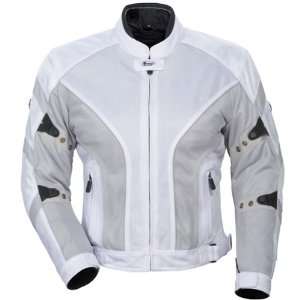   LRX Air Womens Textile Sports Bike Motorcycle Jacket   White / Small