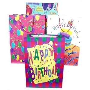 Giant 17 x 24   Birthday Gift Bags Case Pack 72   401463 
