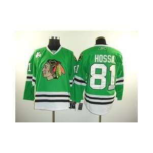   81 NHL Chicago Blackhawks Green Hockey Jersey Sz56