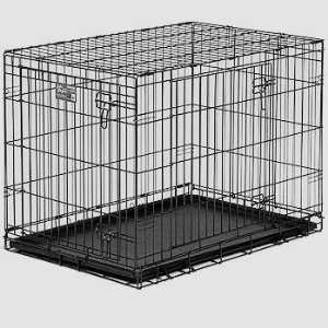  Black 49 Wire Folding Dog Crate Pet Crate Dog Cage Pet 