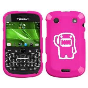  BLACKBERRY BOLD 9930 WHITE DOMO SALUTE ON PINK HARD CASE 