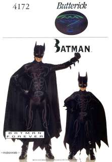 Boys Batman Costume   Uncut B4172 Sewing Pattern 4 14  