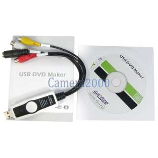 USB Video Audio Capture Card DVR Recorder Win732/64bit  