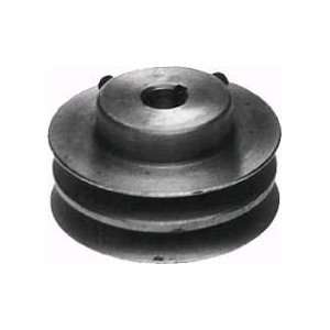  Lawn Mower 5/8 X 3 7/16 Double Pulley Replaces BOBCAT 