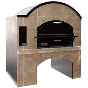 Marsal Natural Gas Pizza Oven   Single Deck   Brick Lined   62.5 W x 