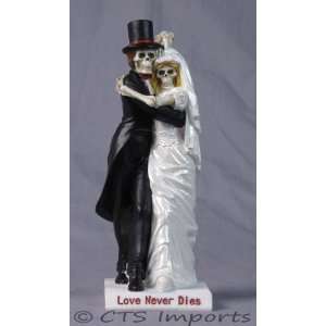   Dies Tango Bride And Groom Wedding Cake Topper 