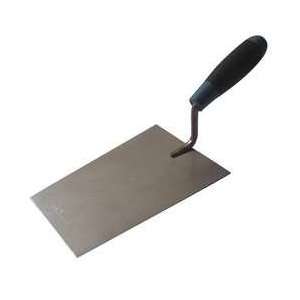 Westward 13A652 Bucket Trowel, 7 x 4 7/8, SS, SoftGrip  