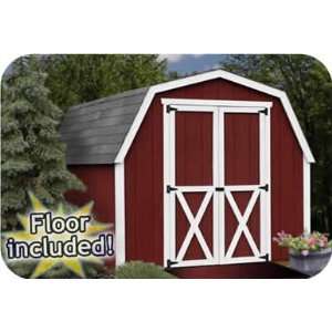  Wood Shed Kit Ashbury 8x8 EZup Wood Shed w/ Floor