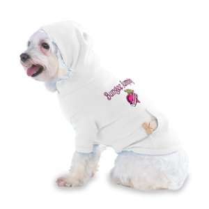 Bungee Jumping Princess Hooded T Shirt for Dog or Cat X Small (XS 